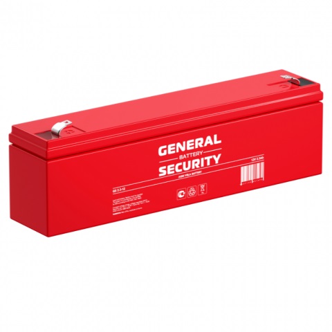 Аккумулятор 12022 GS 12В 2,3Ач 178х35х67мм General Security